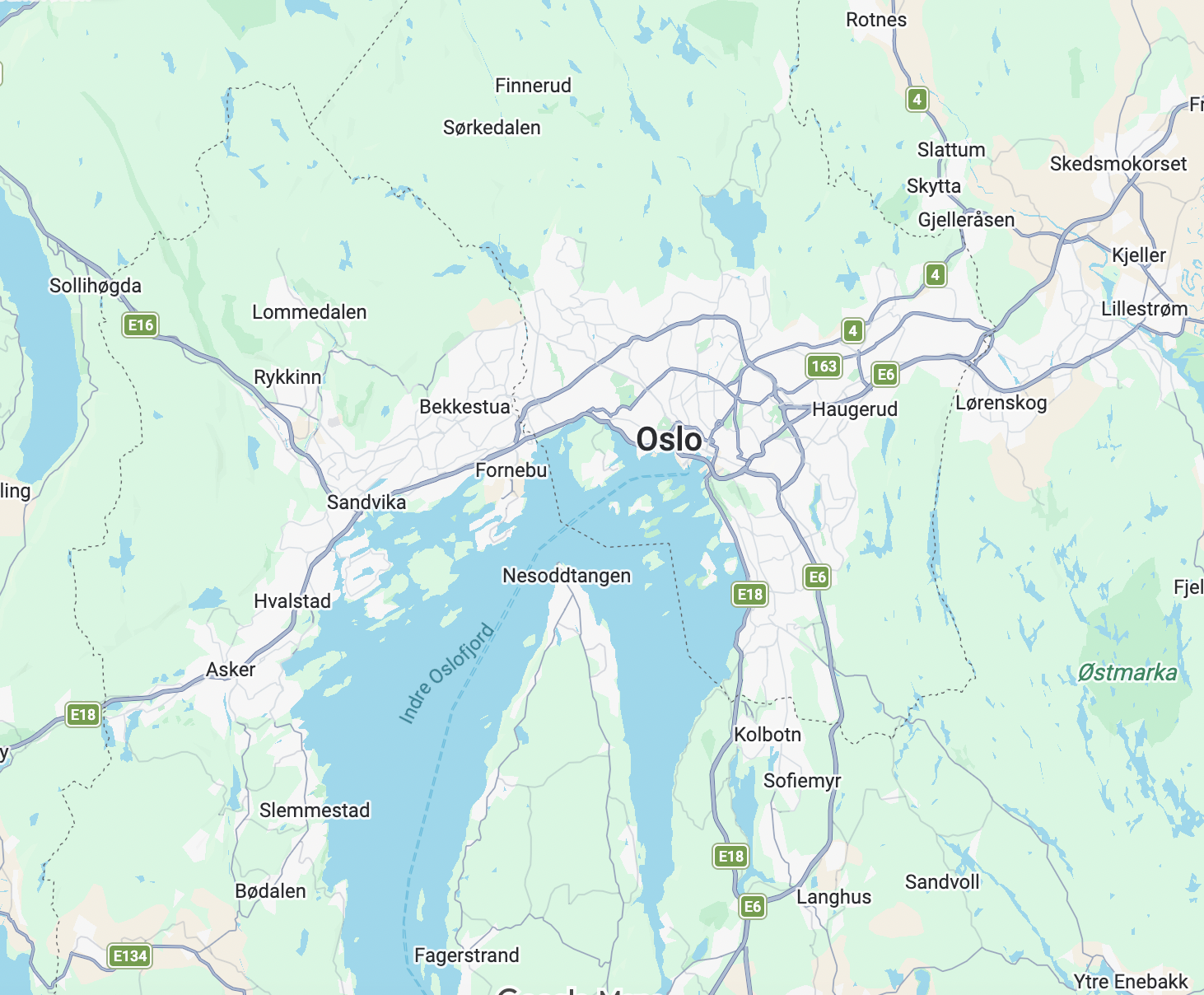 Kart som viser plasseringen til Avlopskontroll